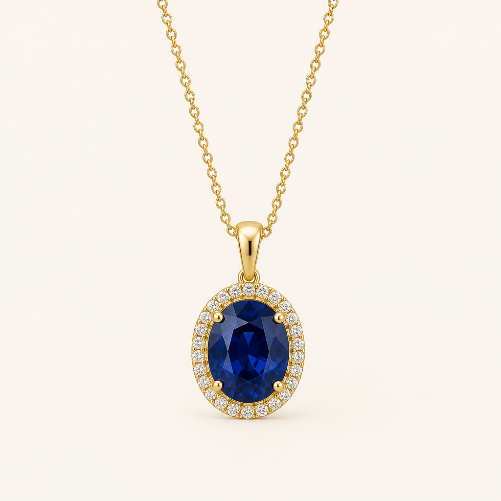 Original sapphire pendant